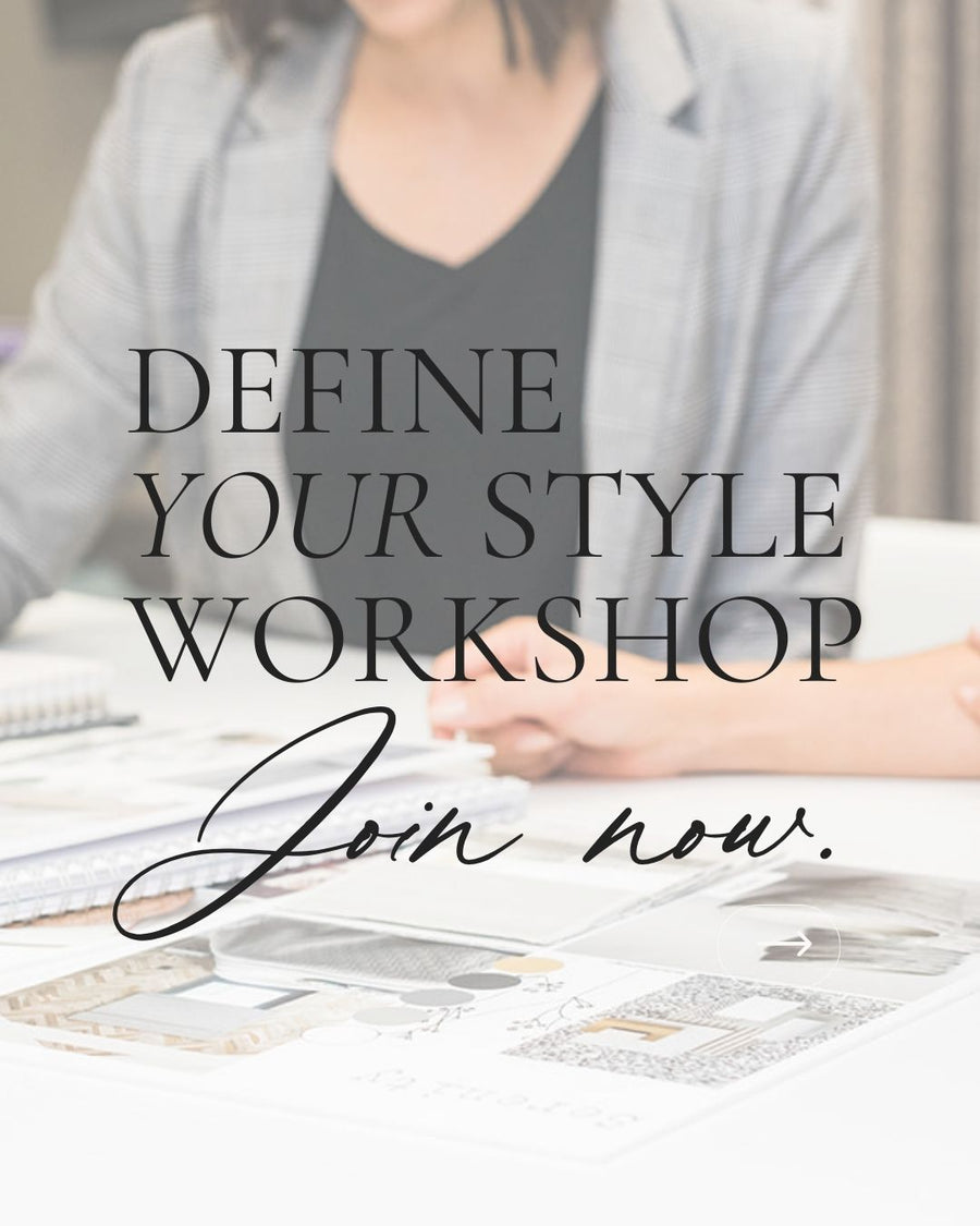 Define Your Style Workshop