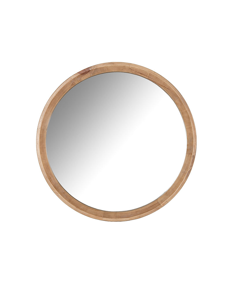 As-Is Natural Wood Mirror